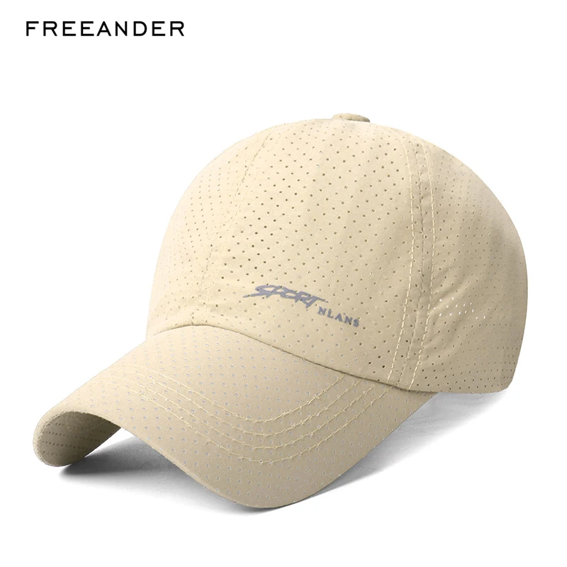 Бейсболка Freeander женская Регулируемая Кепка для гольфа модная дышащая простая