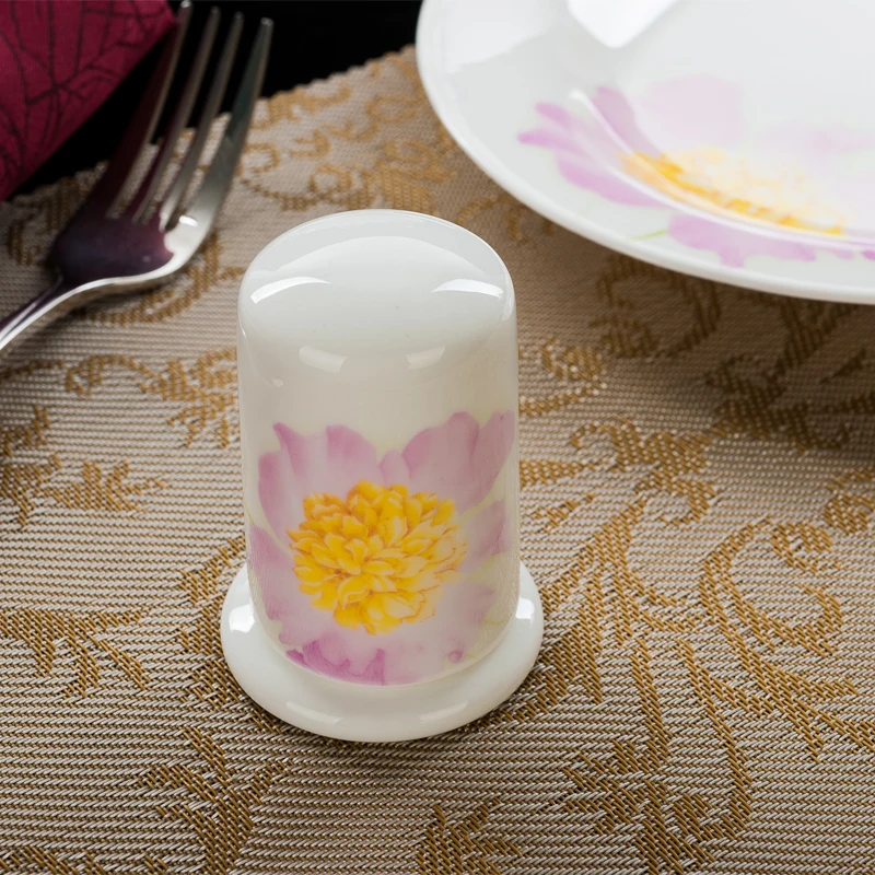 Bone China Tableware Export Korea Pastoral Elegant Attachment Creative Ceramic Toothpick Holder Household Box LO95613 |