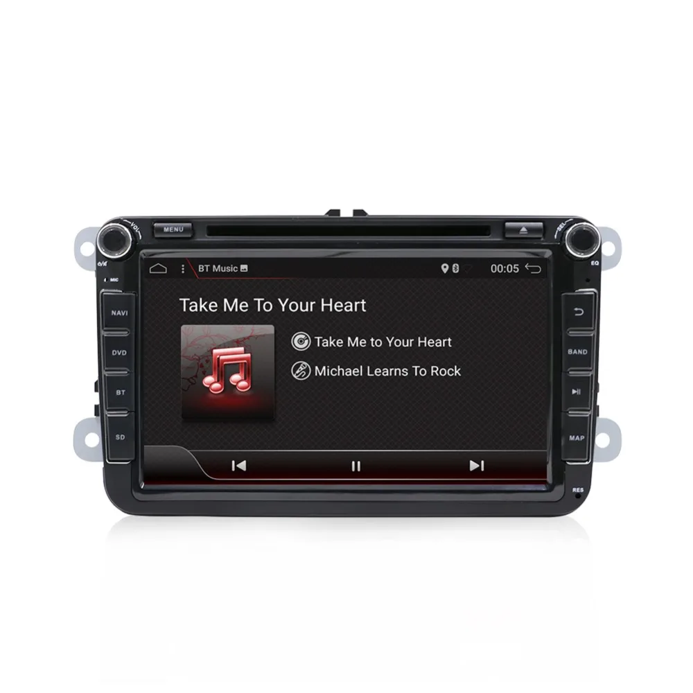 8 &quot2 Din Android 1 автомобиль радио аудио GPS навигации для Volkswagen VW Passat Polo Гольф 5 6