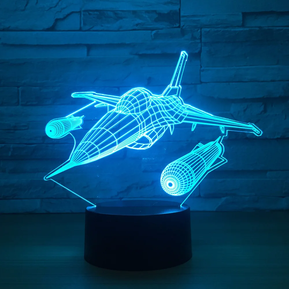 3d Акриловый светодиодный ночник новинка Luminaria De Mesa детские светильники лампы для