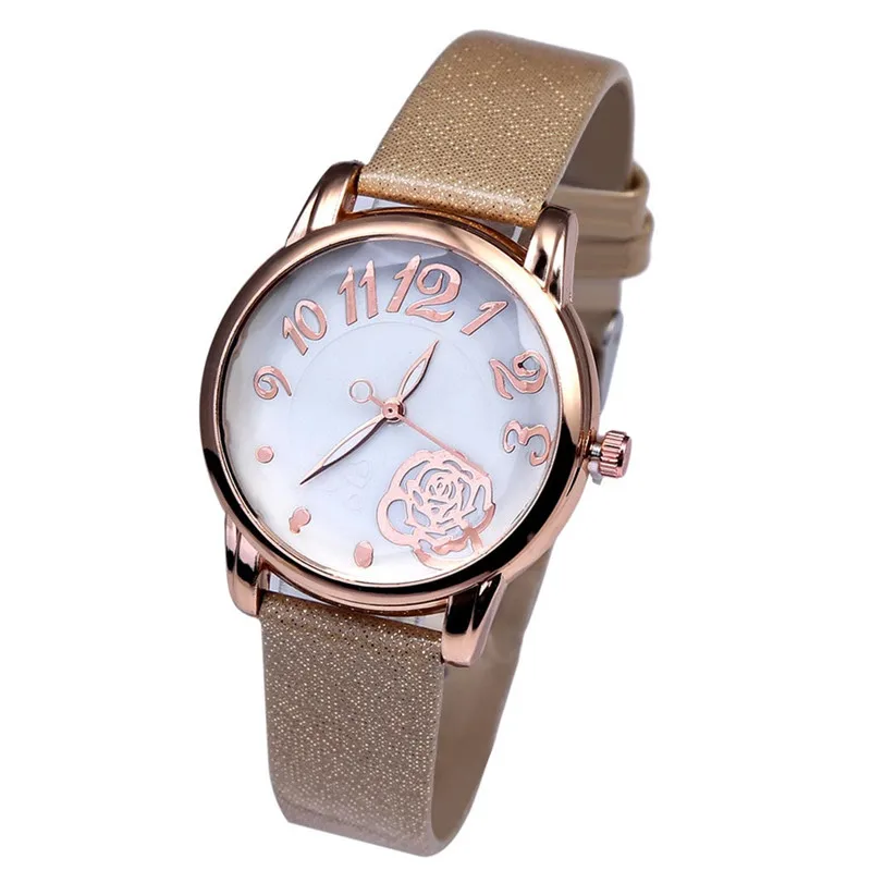 

Quartz Watch Woman's High-end Blue Glass Life Waterproof Distinguished Relogio Feminino Women Casual Watch Clock Fashion Jewelry