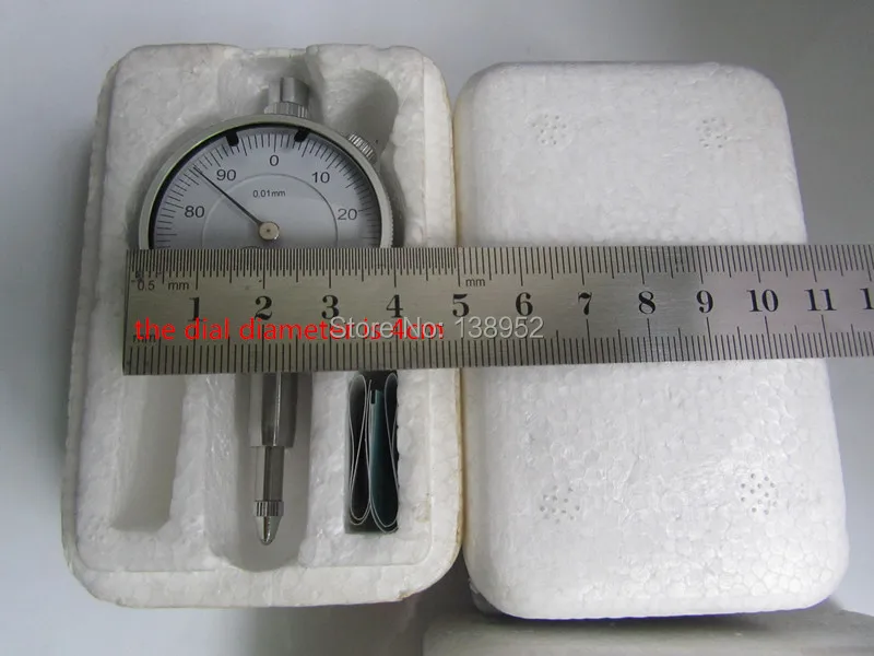 Индикатор циферблата 0 3 мм 01 диаметр 40 мм|diameter|diameter gauge |