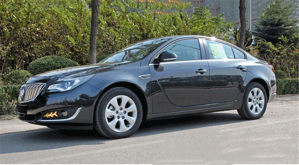 2 шт светодиодный для Buick Opel Regal Insignia 2013 DRL Габаритные огни дневной свет с сигналом и ночь Синяя лампа
