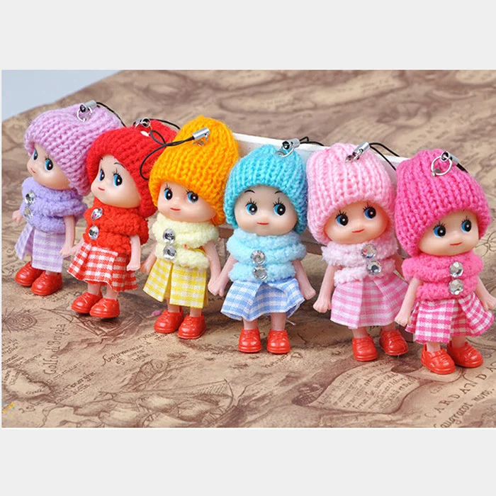 Милые Аксессуары для мобильных телефонов решетки клоун путать кукла телефон