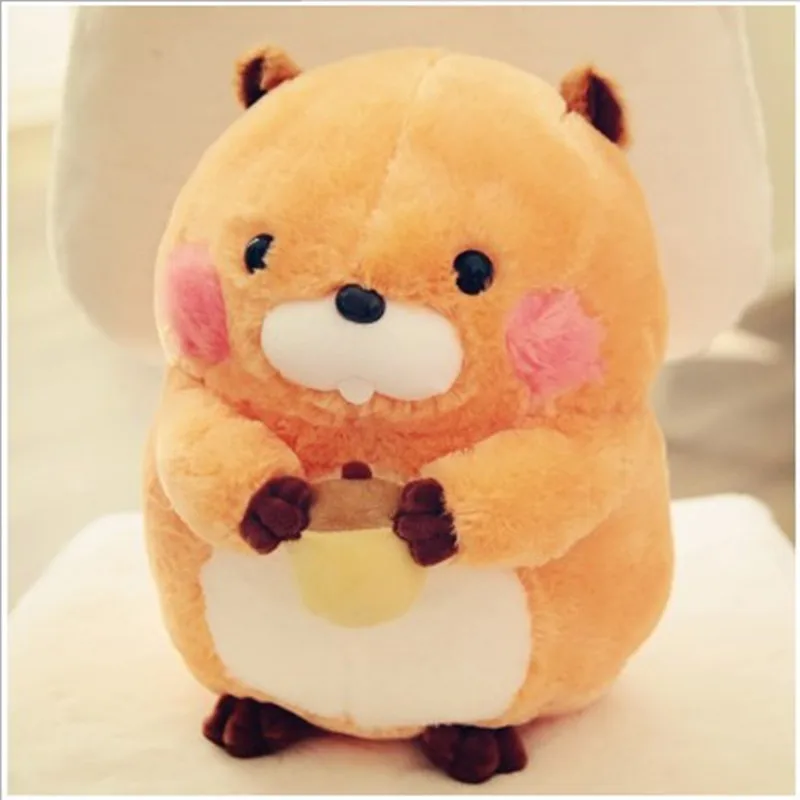 Хомяк kawaii плюшевый милый набитый животные с большими глазами игрушки для детей
