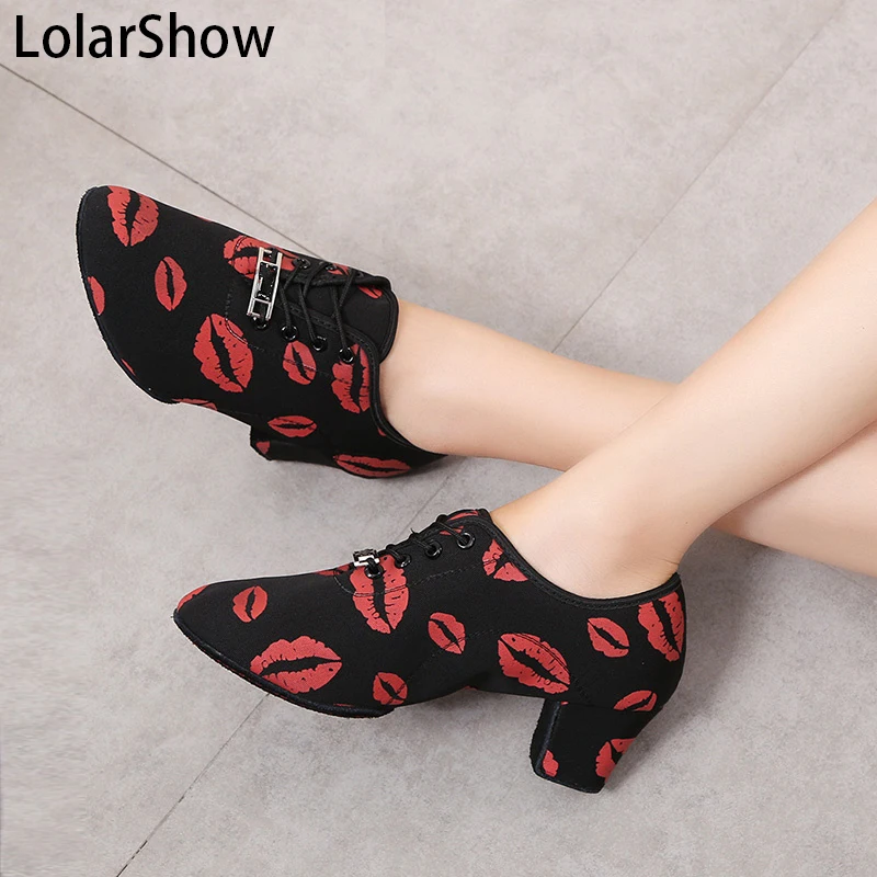 New Women Shoes Latin Dance Sneakers Woman Salsa | Спорт и развлечения