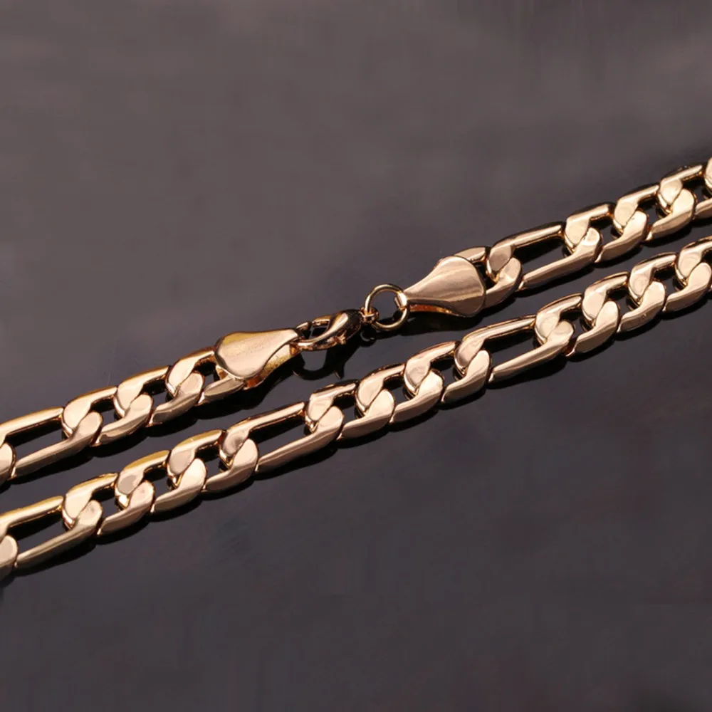 Ожерелье мужское золотого цвета ширина 12 мм 50 шт. | Украшения и аксессуары