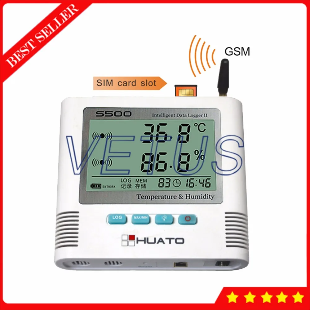Флэш интерфейс GSM флэш памяти с монитором 2 канала 6 5000 функция тревоги|humidity data