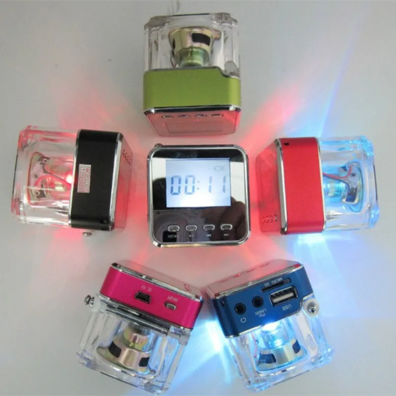 100 шт. светодиодный мини-динамик с функцией быстрой музыки