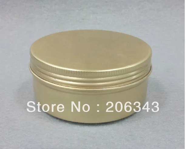 150 г золото косметический контейнер для теней век мощный банка маски