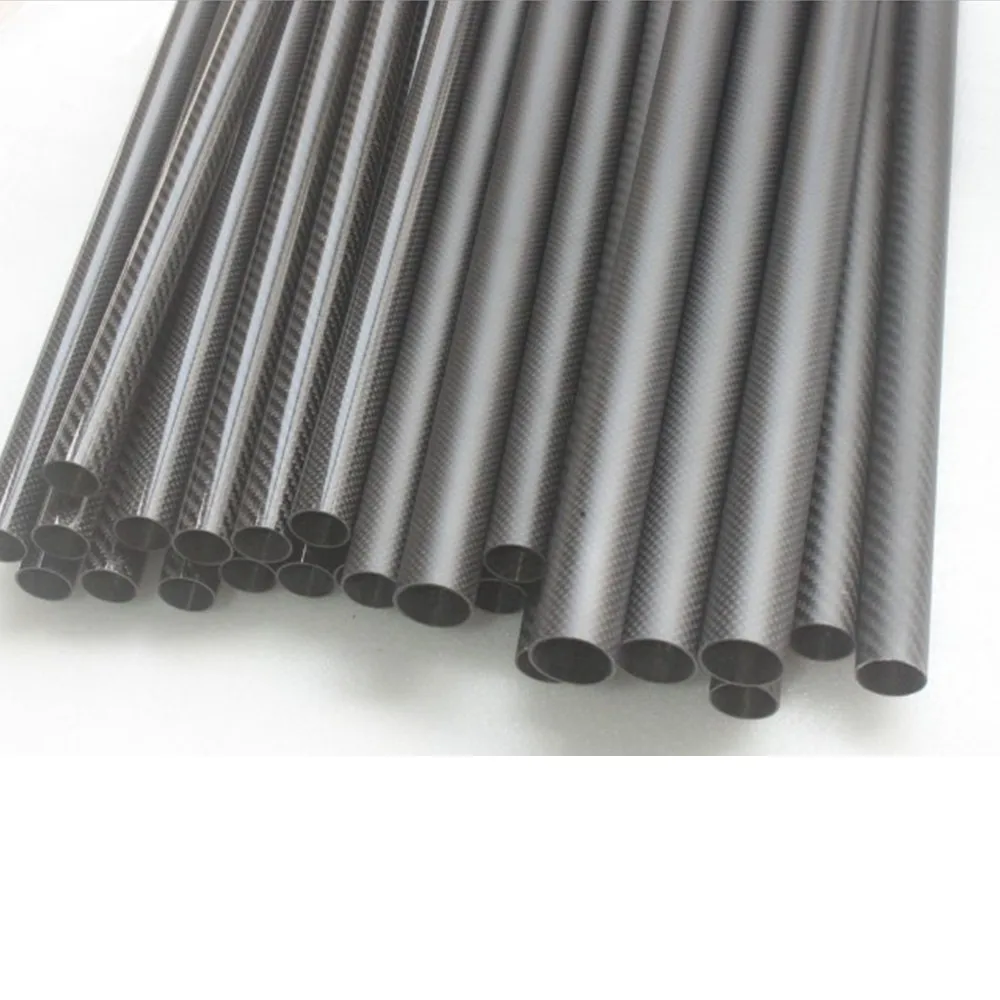 Круглая трубка из углеродного волокна 3-100% длина 500 мм внешний диаметр 16 20