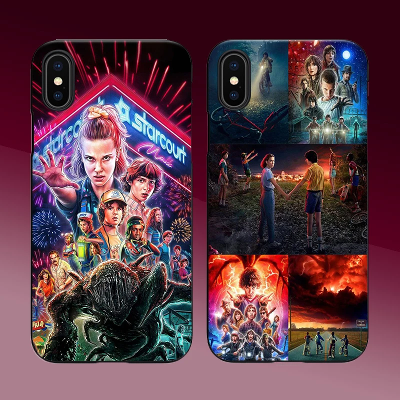 Странные Вещи Сезон 3 Телефон чехол для iPhone 6 7 8 6s plus coque Apple IPhone X XR XS MAX мягкий