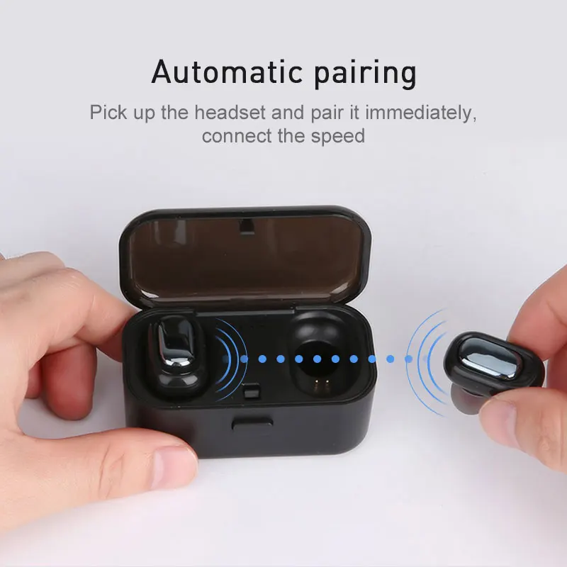 Orunjo L1 Bluetooth гарнитура TWS беспроводные наушники 3D стерео звук водонепроницаемые