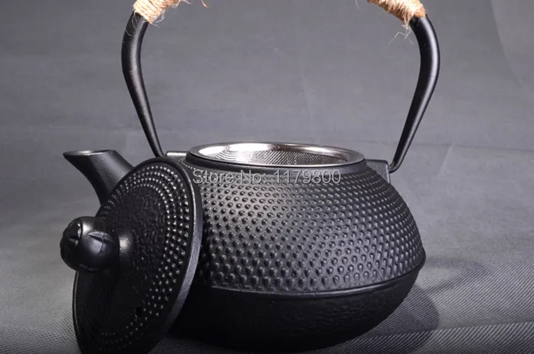 Чугунный чайник в японском стиле Tetsubin с ситечком емкостью 900 мл|teapot kettle|teapot with
