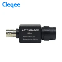 cleqee p78 201 signal attenuator 10mhz bandwidth oscilloscope accessories bnc adapter oscilloscopio ht201 upgrade version