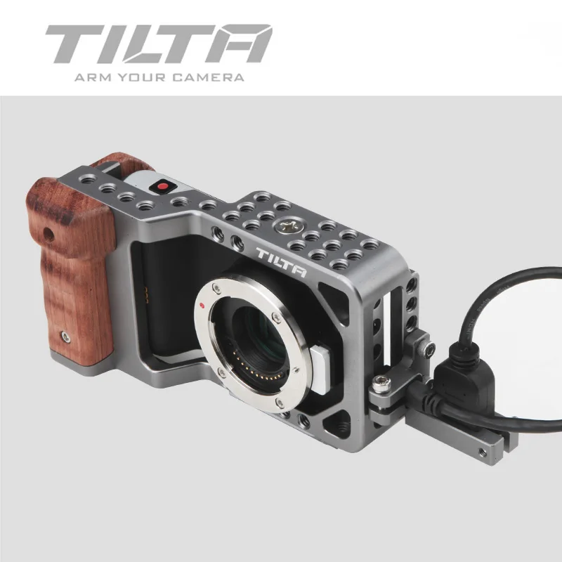 Tilta BMPCC клетка для камеры Blackmagic Pocket cinema камера для Blackmagic крепление микрофона монитор светодиодный светильник