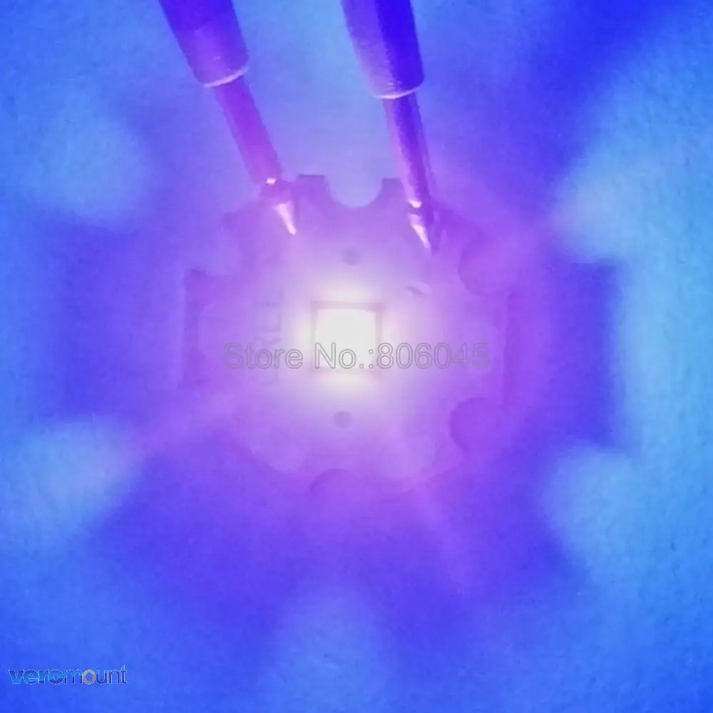 5 шт. Epi led s 3535 3 Вт УФ/ультрафиолетовый 395 нм светодиодный Мощный излучатель бусин с