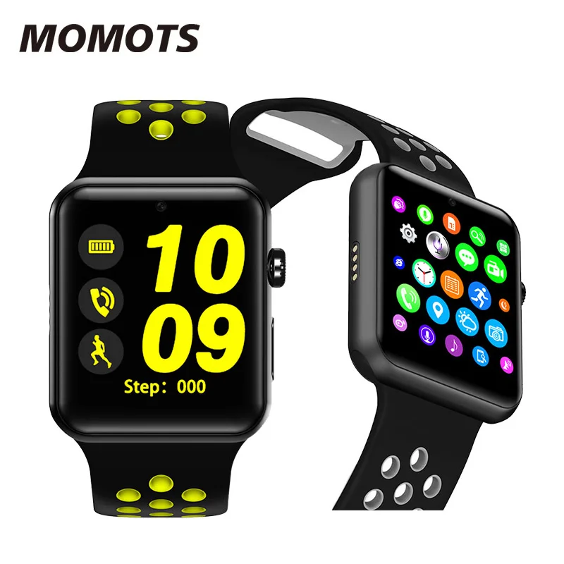 MOMOTS DM09 Plus поддержка sim карты Смарт часы с камерой полный сенсорный экран