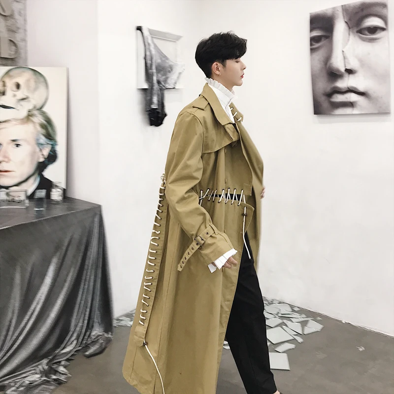 Осенний асимметричный дизайн ремня из веревки-это длинная перекрывающаяся