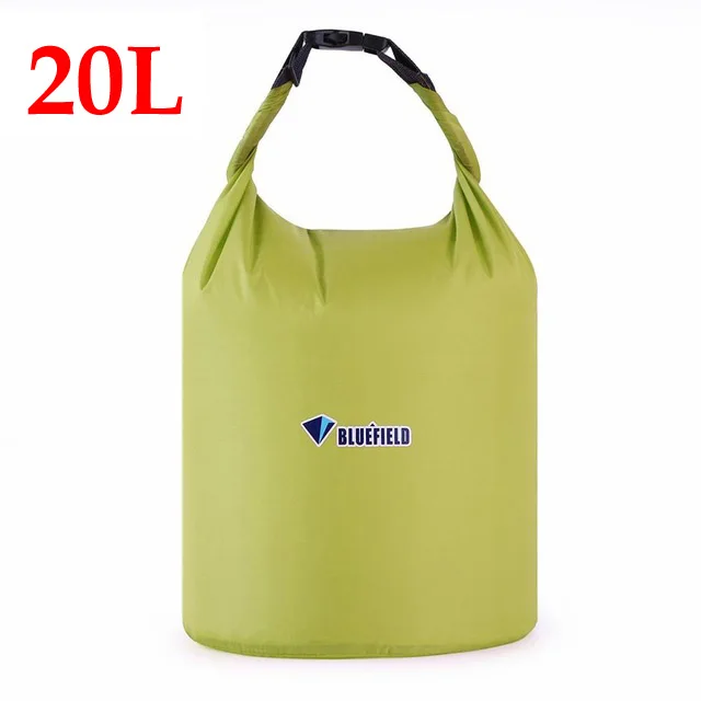 20L Bluefield Новинка 10л 20л 40л водонепроницаемая сумка для хранения сухая сумка для плавания сумка для каноэ каяк Рафтинг Спорт на открытом воздухе кемпинг - Цвет: 20L