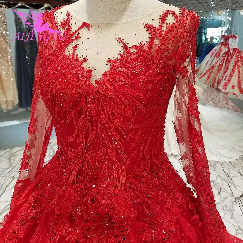 

AIJINGYU Wedding Dress Lebanon Gorgeous Gowns Sell Luxury Lace Boho Gown Clearance Wedding Dresses