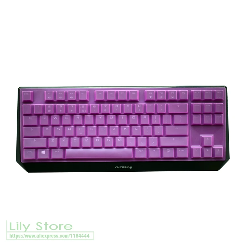 Для Cherry Mx Board 1,0 Tkl G80-3810 G80-3811 силиконовый механический беспроводной Bluetooth Настольный ПК клавиатура протектор кожи