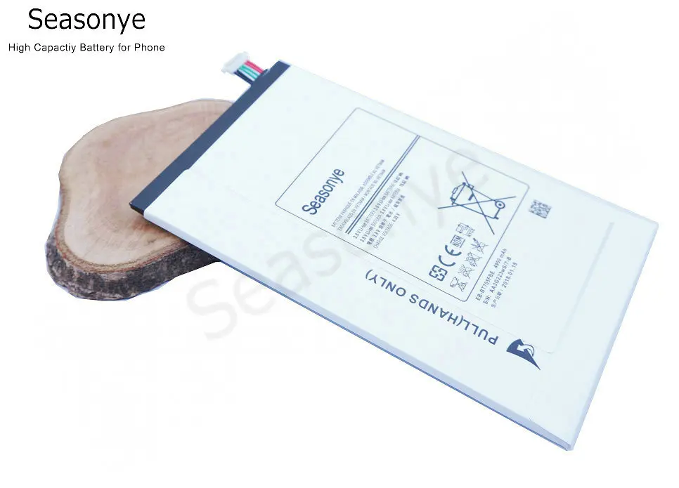 Seasonye 4900 мАч/18.62Wh EB-BT705FBE/EB-BT705FBC Замена Батарея для samsung Galaxy Tablet Tab S 8,4 SM-T700 T700 T705