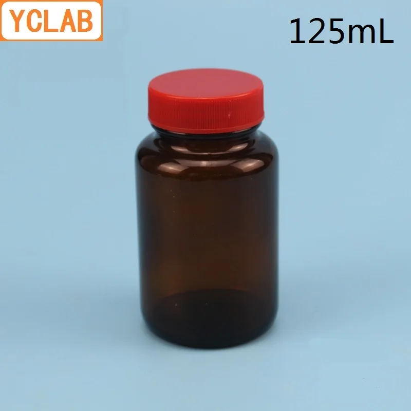 YCLAB 125 мл медицинская бутылочка с широким ртом крышкой винтовым колпачком