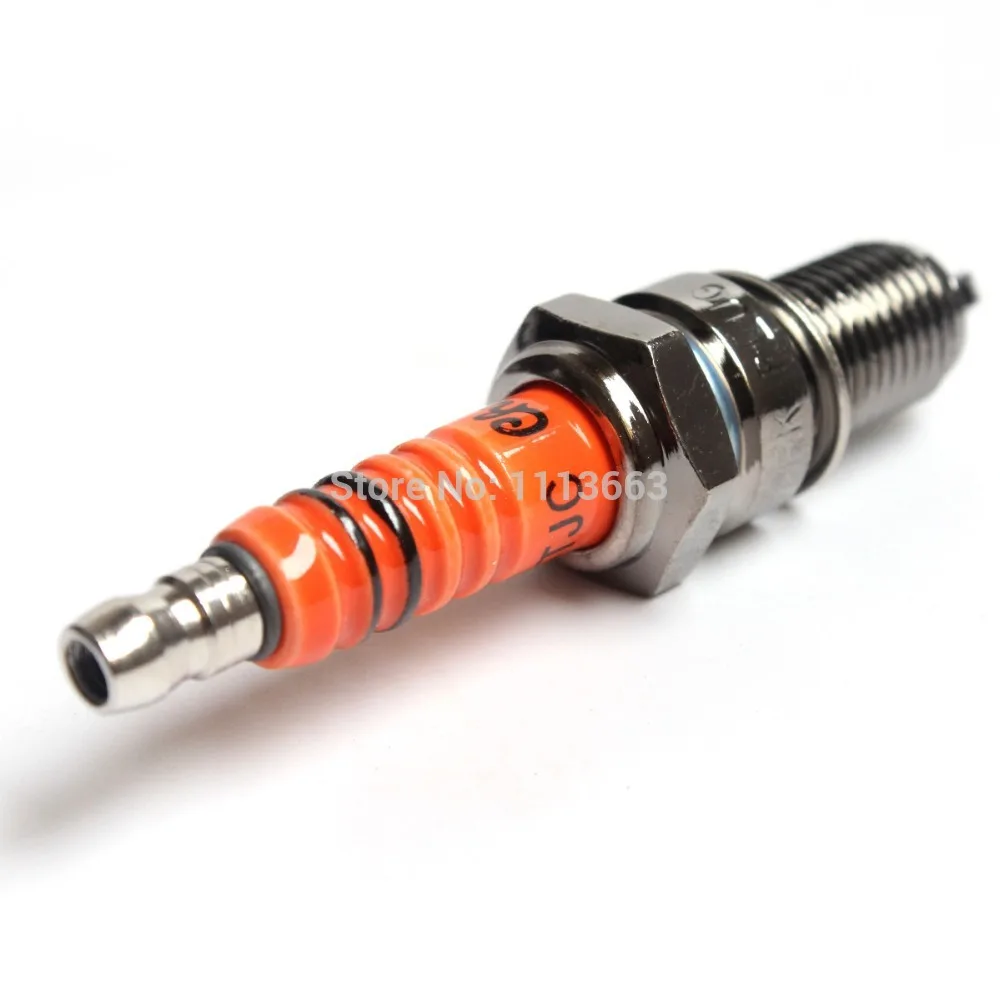 Three-electrode Super D8TC D8TJC Motorcycle Spark Plug 125cc 150cc 200cc 250cc ATV Dirtbike Moped Scooter D8EA D8REA D8RTC | Автомобили и