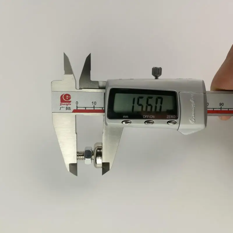 D16mm неодимовый магнит N52 сильные мощные магниты на горшок Магнитная резьба M4