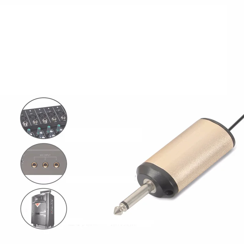 UHF Беспроводная микрофонная система ручной микрофон UHF динамик с портативным usb-приемником для KTV DJ речевой усилитель записи