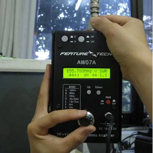 Новинка 1 шт. анализатор сопротивления HF/VHF/UHF SWR антенна AW07A для любительской