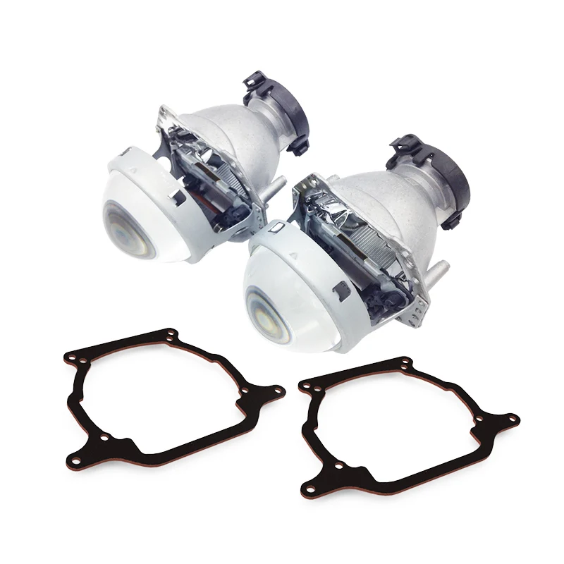 lens and bracket TAOCHIS адаптер каркаса для стайлинга автомобилей Hella 3r G5 объектив проектора модифицированный для HYUNDAI SOLARIS - Цвет: lens and bracket