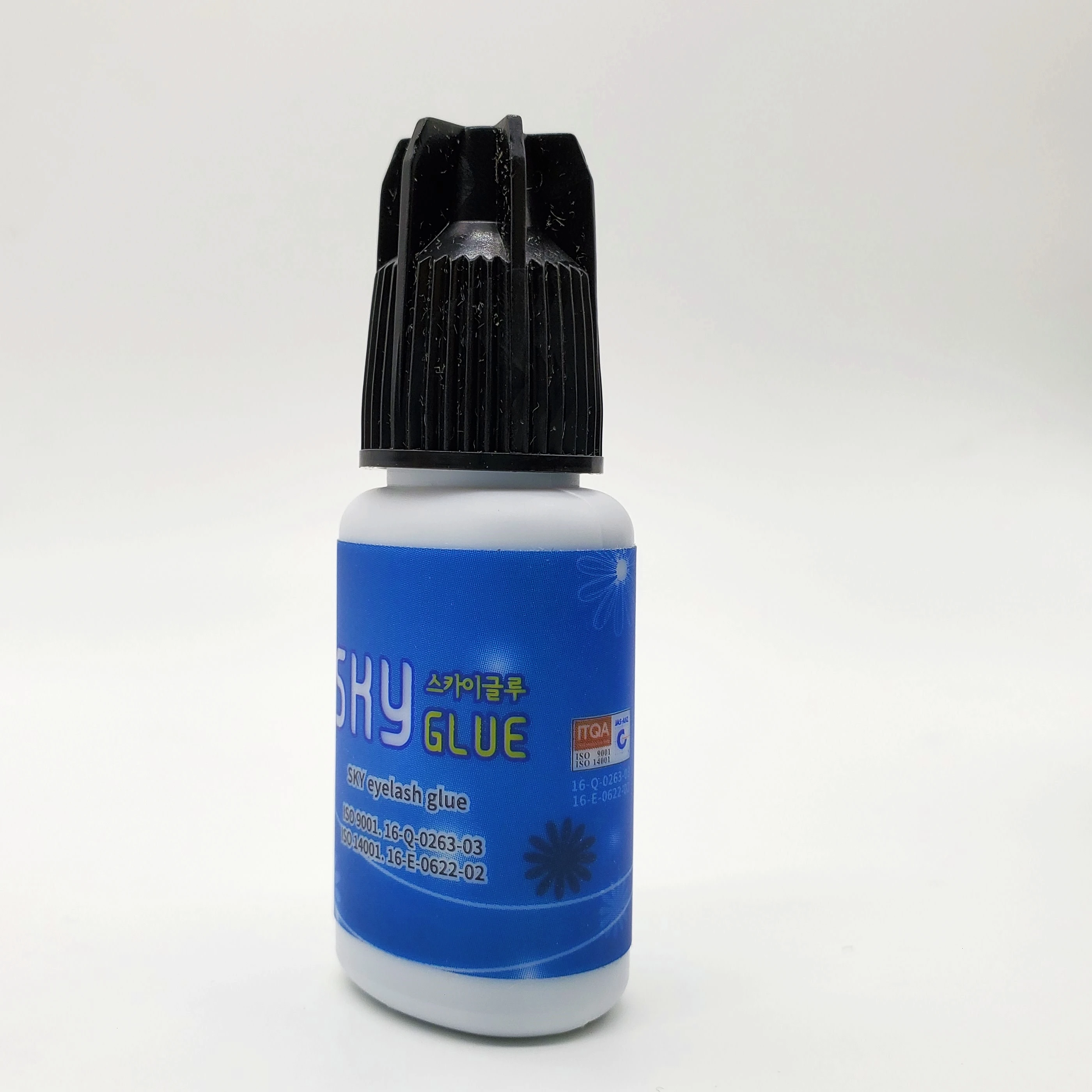 

Hot Free Shipping Fast drying Original Sky Glue Super plus for eyelash eyebrow extensions 1-2 seconds Eyelash Adhesive5ml 3pcs