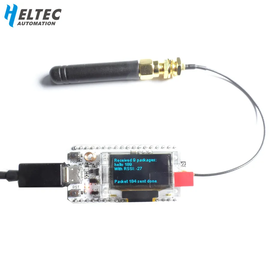 SX1276 ESP32 Lora 868 мГц/915 мГц 0.96 дюймов синий OLED Дисплей Bluetooth WI FI комплект 32 развитию для