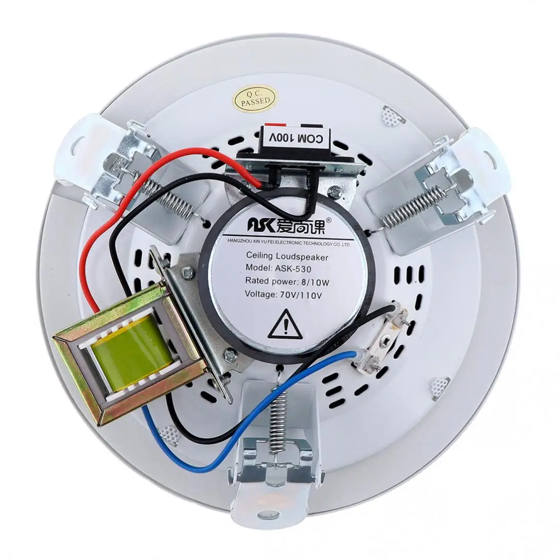 ASK-530 5 дюймов 10 Вт вход USB MP3 плеер потолочный динамик для общественного вещания фоновый музыкальный динамик для дома/супермаркета