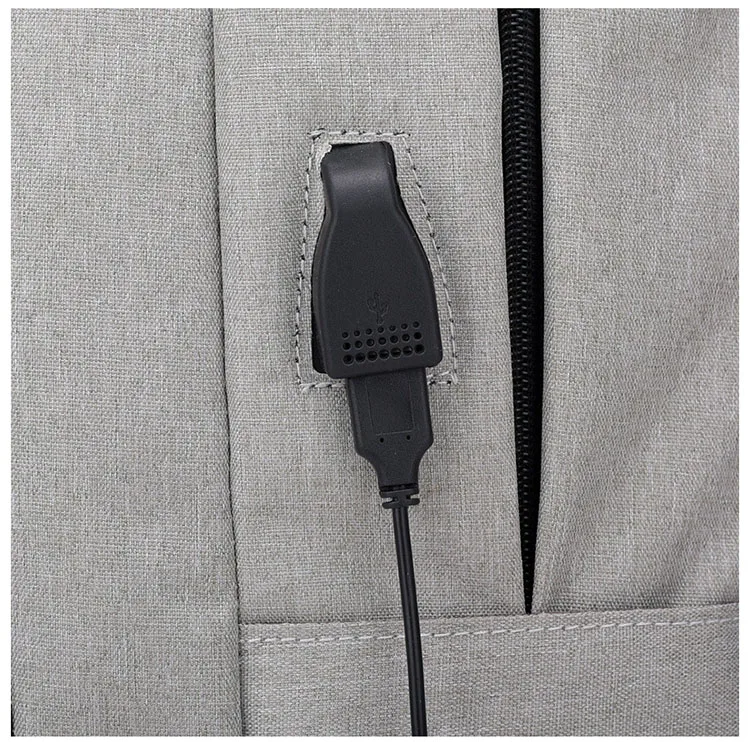 Повседневный Рюкзак с usb зарядкой, мужской водонепроницаемый рюкзак для путешествий 15,6 дюймов, рюкзак для ноутбука, рюкзак для подростков, мужской рюкзак Mochila