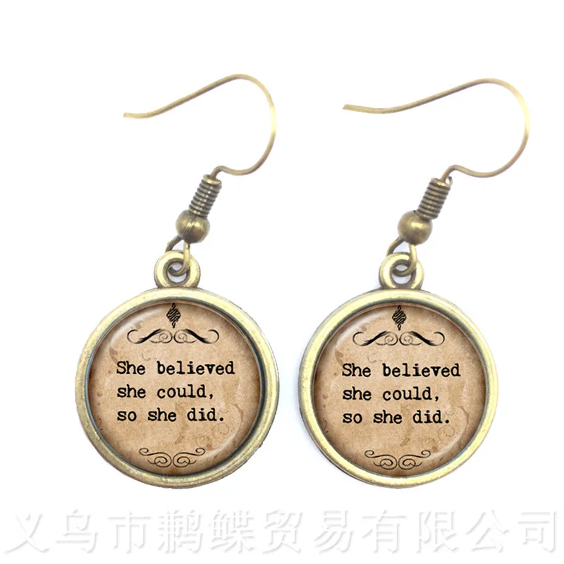 

I love Christian Inspirational Jesus Earrings Faith Bible Charm Women Girls Drop Earrings Best Friend Gifts