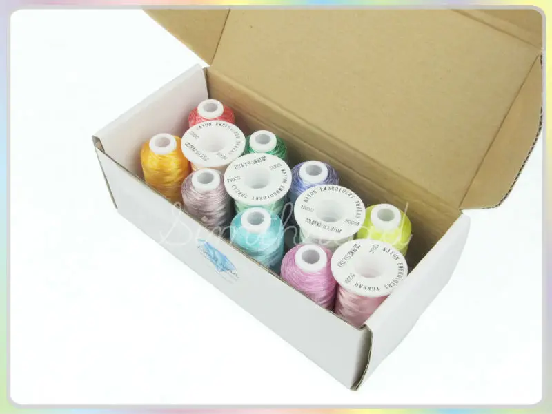 Швейная нить SIMTHREAD 500 м/катушка|embroidery machine spare parts|embroidery nameembroidery business |