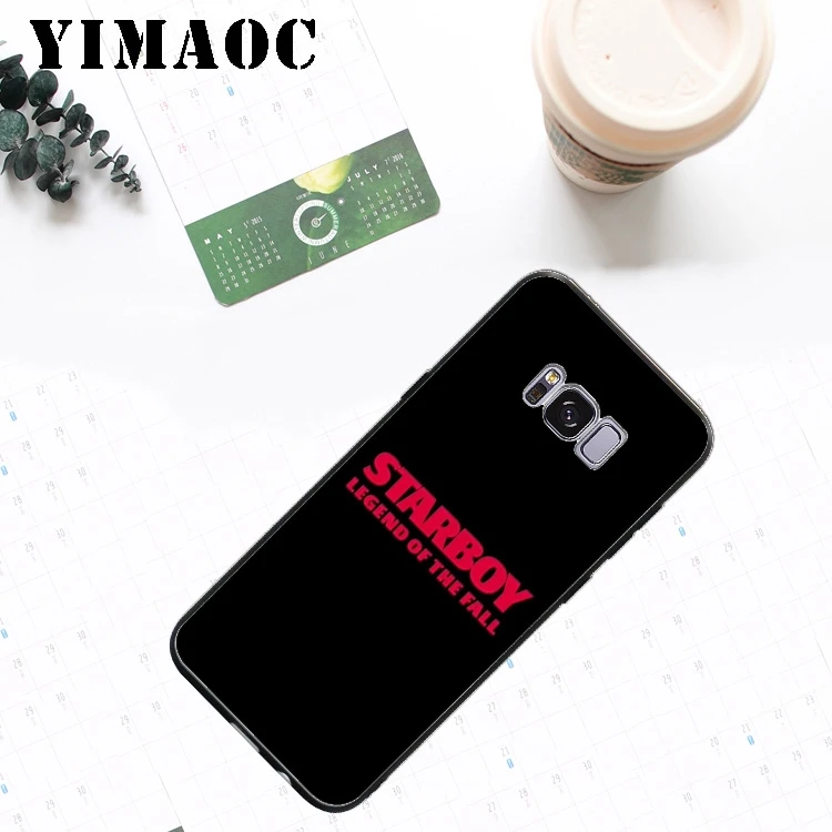 YIMAOC A55 The Weeknd Starboy Soft Silicone Case for Samsung Galaxy S9 S8 A6 Plus 2018 S7 S6 Edge A5 A3 2017 2016 Note 8 9 |