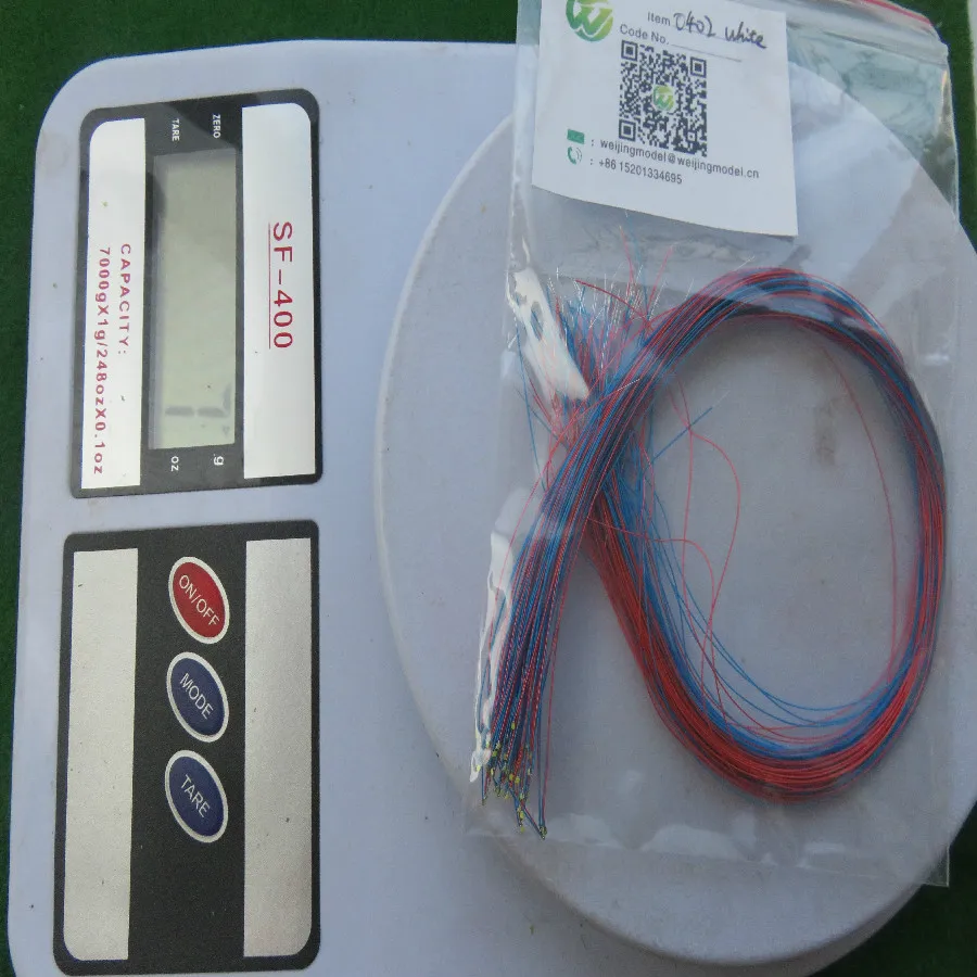 0402 SMD модель train HO N OO шкала предварительно спаянная micro litz проводной светодиодный провод 20 см