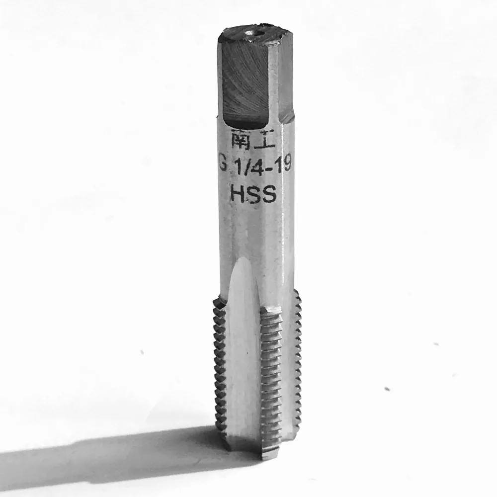 Бесплатная доставка 1 шт. HSS BSP tap 55 градусов G1/4 &quot 19 параллельный британский