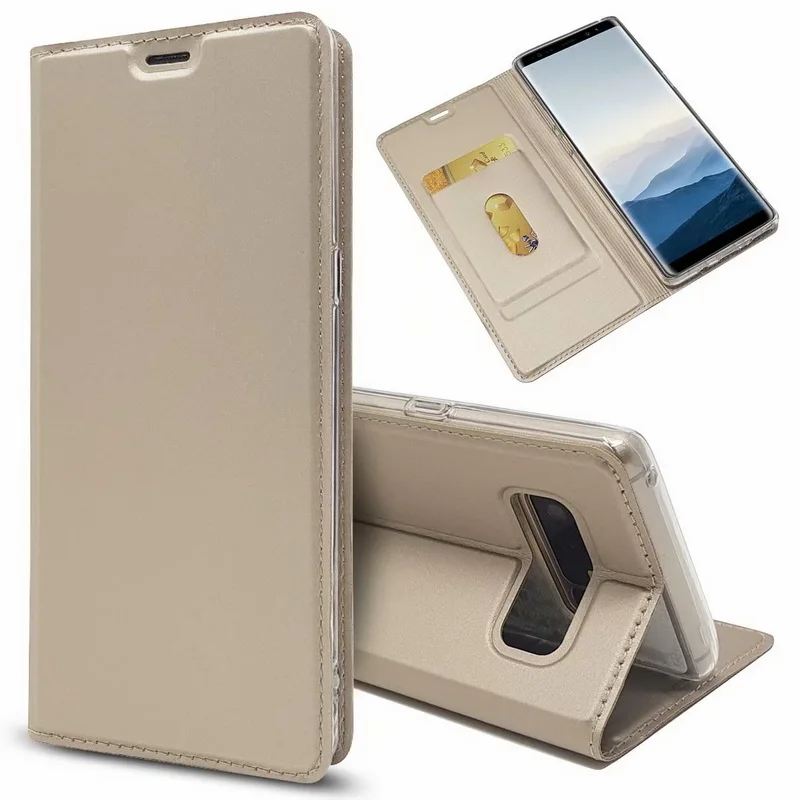 Для A3 A5 A6 A7 J5 J7 S7 S9 S8 Plus TPFIX Магнитный кожаный чехол-бумажник для samsung Galaxy note 10 ультратонкий деловой чехол