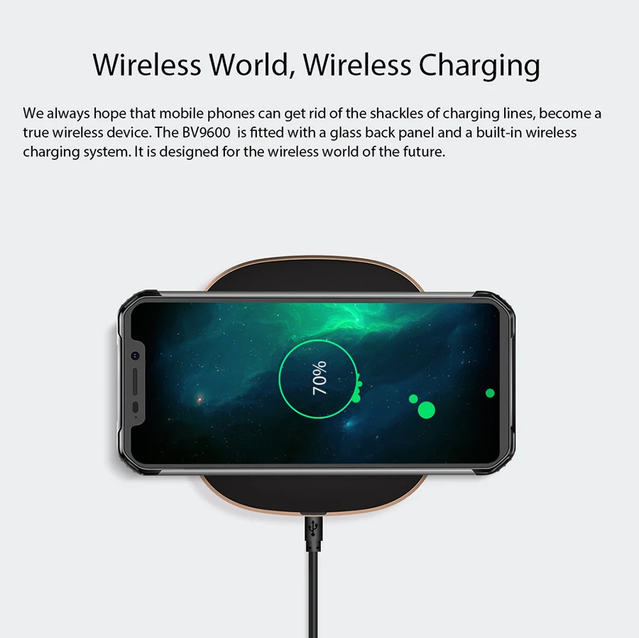 Новинка Blackview BV9600 IP68 водонепроницаемый мобильный телефон Helio P70 Android 9,0 4 Гб+ 64 Гб 6,2" 19:9 AMOLED 5580 мАч смартфон