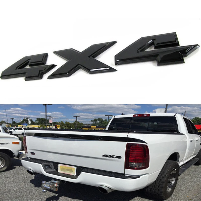 Для Dodge Ram 1500 4X4 Mopar стикер значок задней двери табличка черная часть эмблема