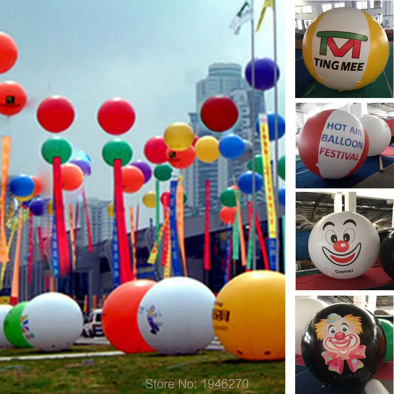 Товары для вечеринок большой шар с логотипом на заказ Гелиевый 150/200/250 см или