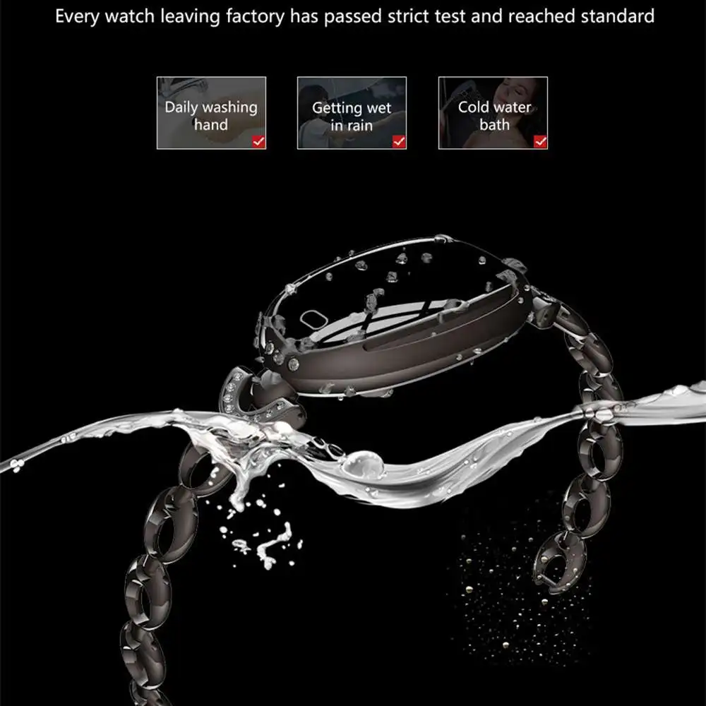 E68 смарт браслет для женщин пульсометр кровяное давление фитнес трекер IP67