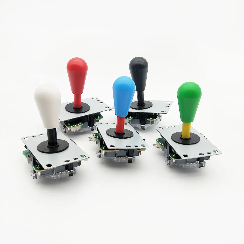 Высококачественный 5-контактный 8-полосный джойстик для аркадных игр Sanwa 2 шт. |
