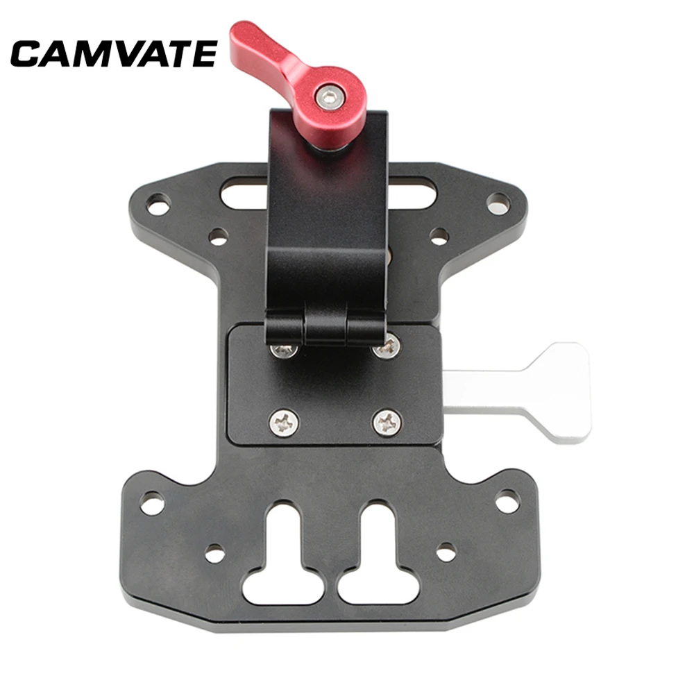CAMVATE V Lock БЫСТРОРАЗЪЕМНАЯ Пластина батареи + 25 мм набор зажимов для DJI Ronin M Rig