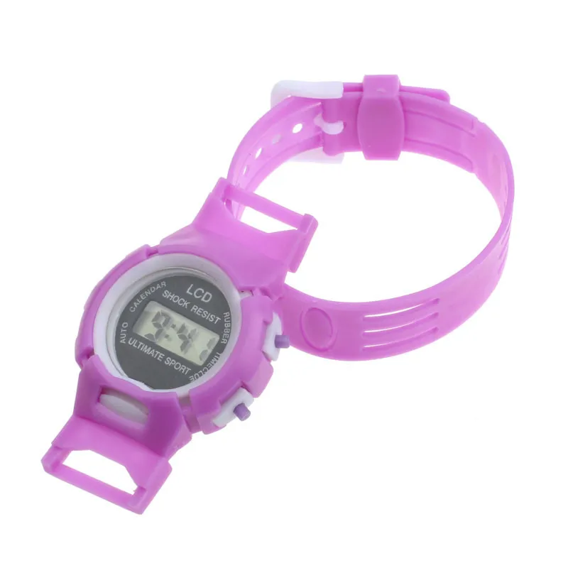 Креативные часы Детские Силиконовые унисекс для мальчиков и девочек